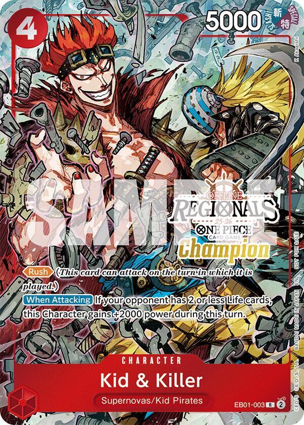 Kid & Killer (Offline Regional Champion Card Set 2025 Vol.2) card artwork