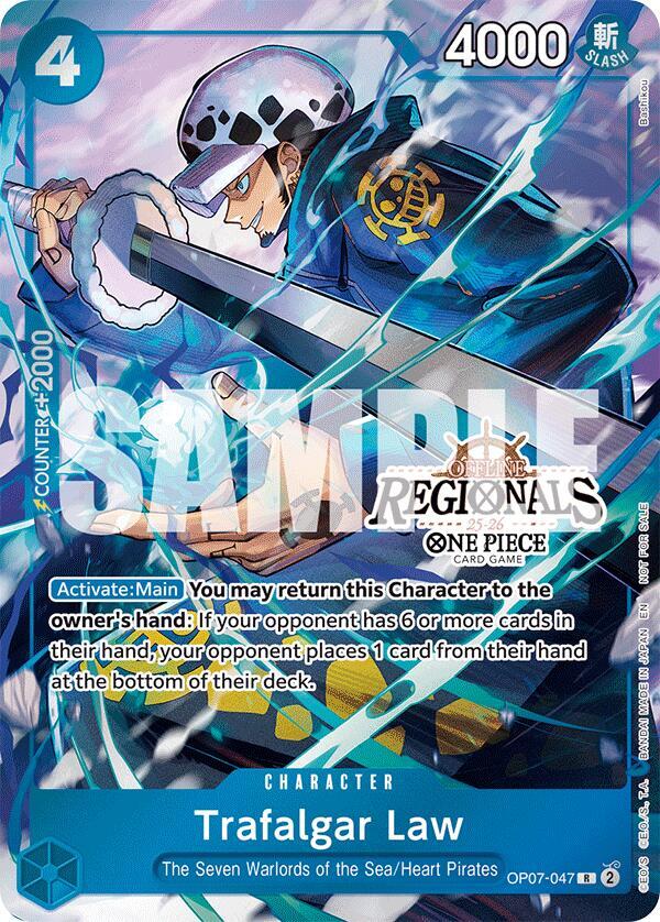 Trafalgar Law (Offline Regional Participation Pack 2025 Vol.2) card artwork