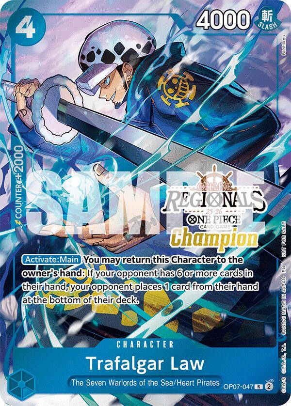 Trafalgar Law (Offline Regional Champion Card Set 2025 Vol.2) card artwork