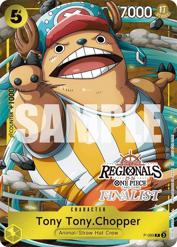 Tony Tony.Chopper (Offline Regional Finalist Card Set 2025 Vol.2) card artwork
