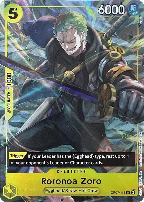 Roronoa Zoro (Illustration Box Vol.3) card artwork