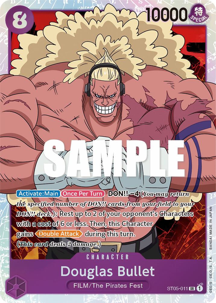 Douglas Bullet card artwork