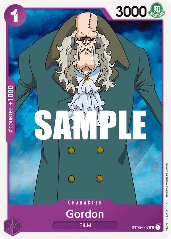 Gordon card artwork