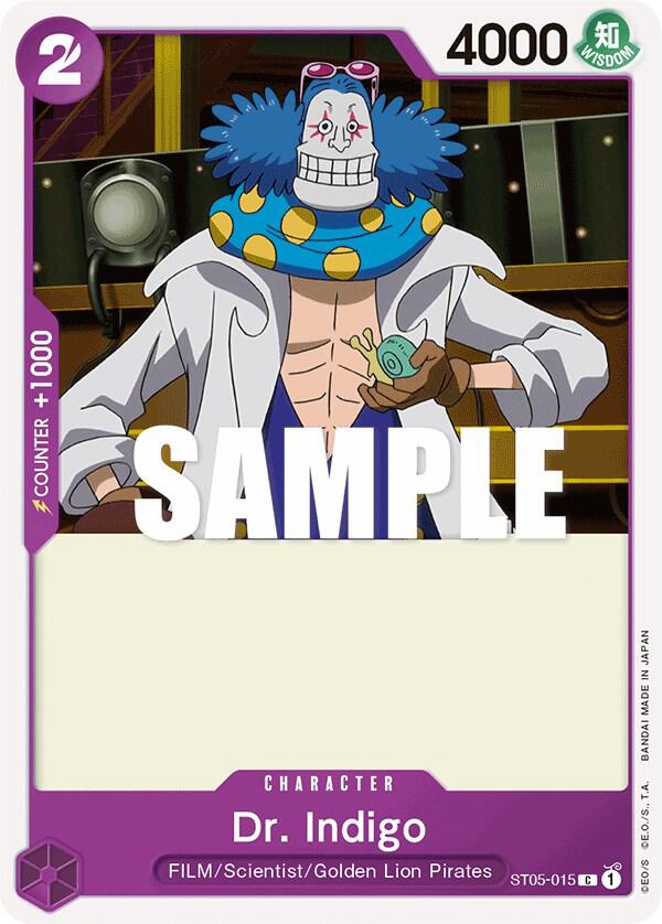 Dr. Indigo card artwork