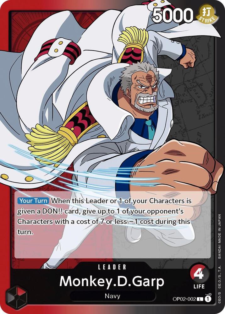 Monkey.D.Garp (002) card artwork