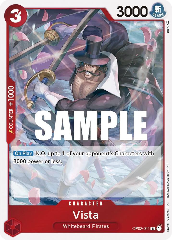 Vista card artwork