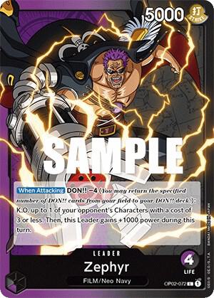 Zephyr card artwork