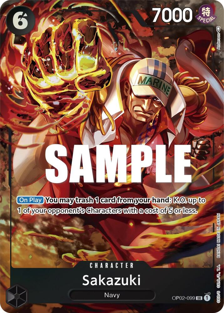 Sakazuki (Alternate Art) card artwork