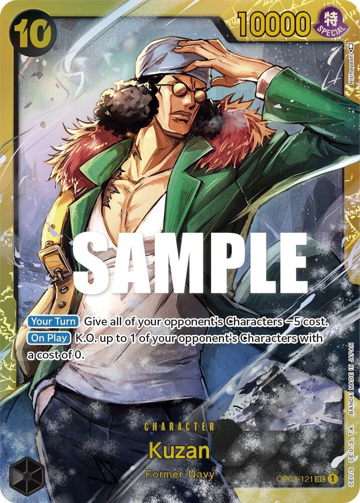 Kuzan (121) card artwork