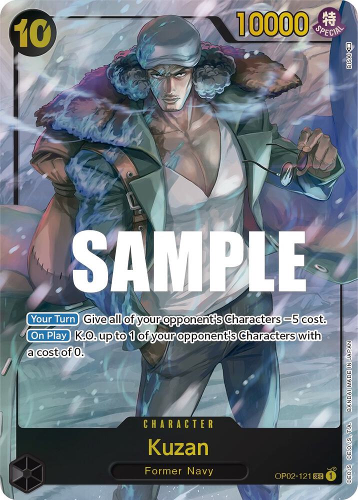 Kuzan (121) (Alternate Art) card artwork
