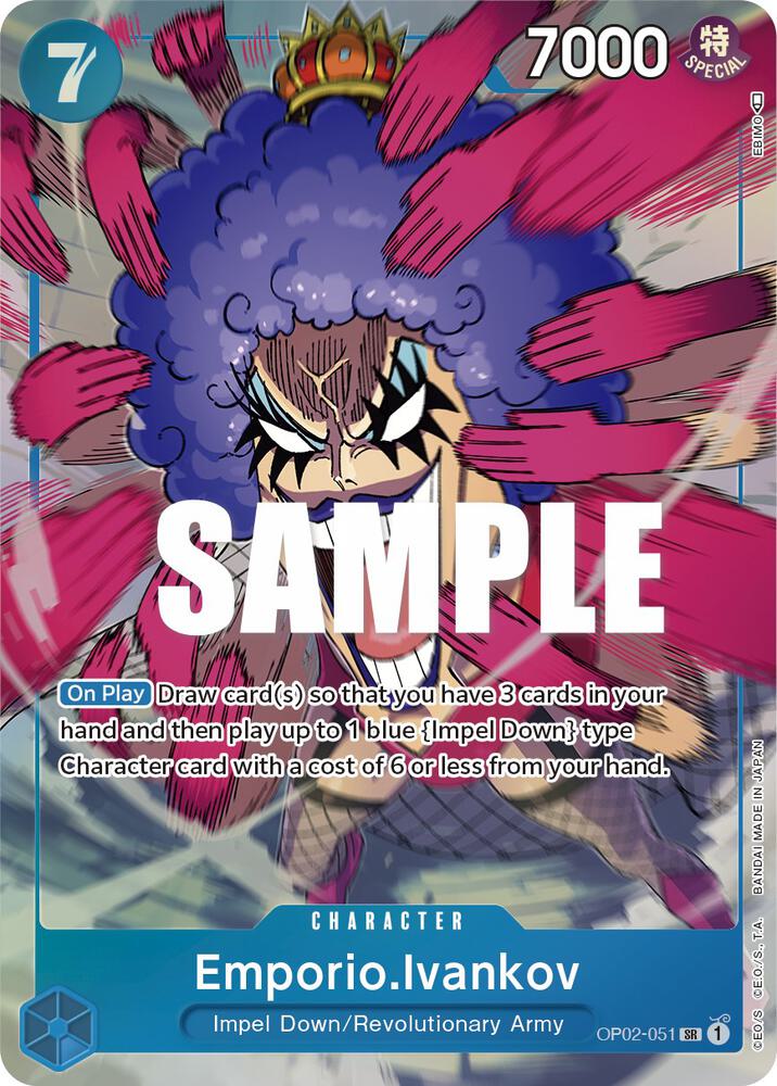 Emporio.Ivankov (051) (Alternate Art) card artwork