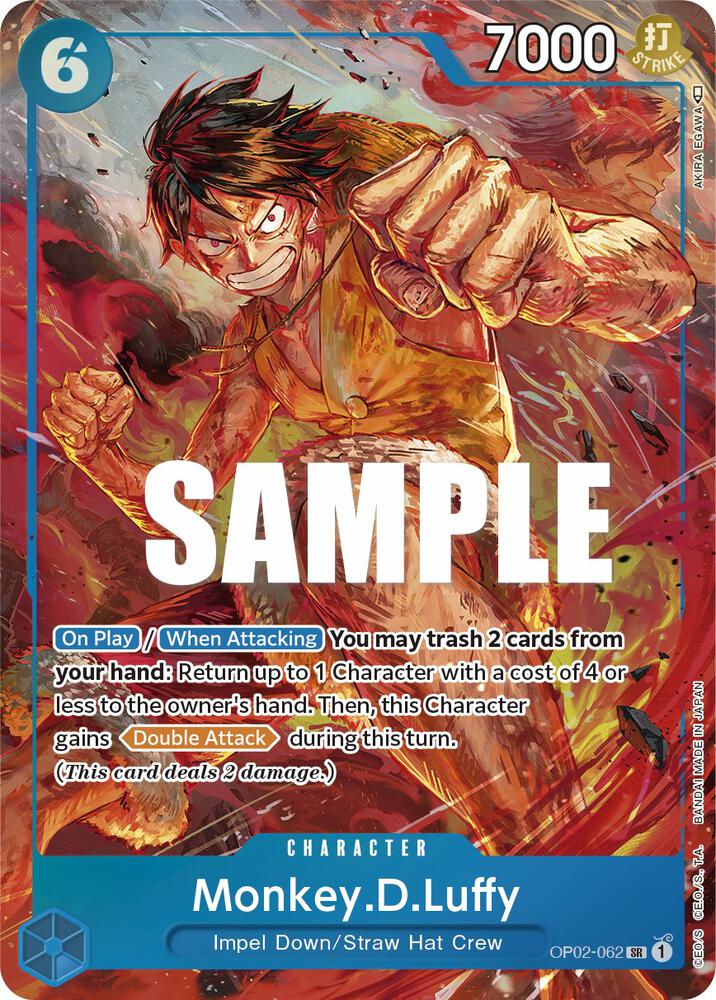 Monkey.D.Luffy (062) (Alternate Art) card artwork
