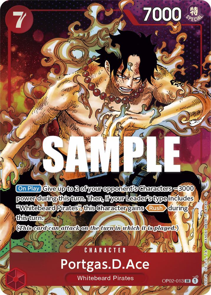 Portgas.D.Ace (Parallel) card artwork