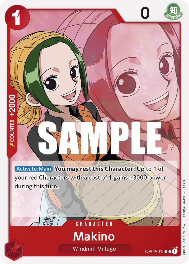 Makino card artwork