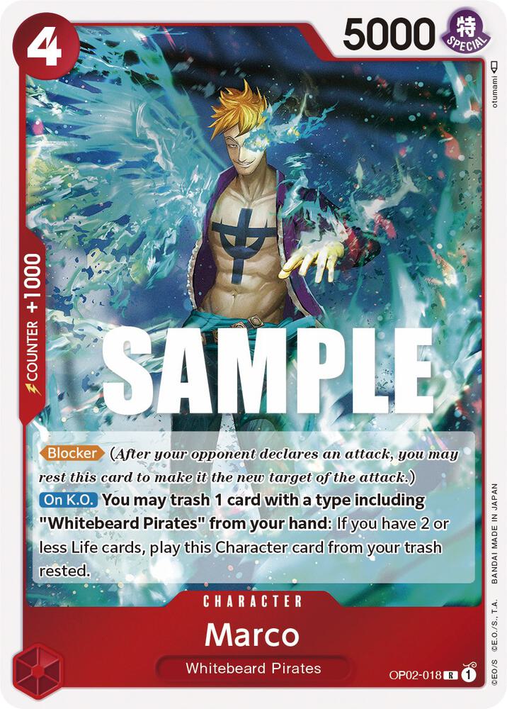 Marco card artwork
