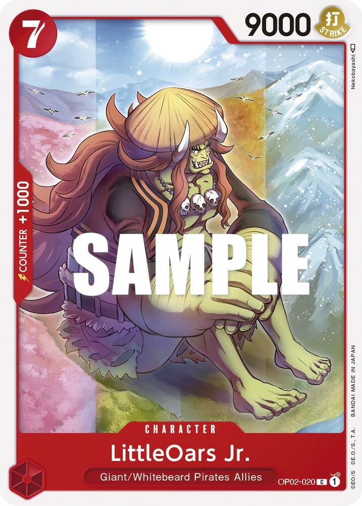 LittleOars Jr. card artwork