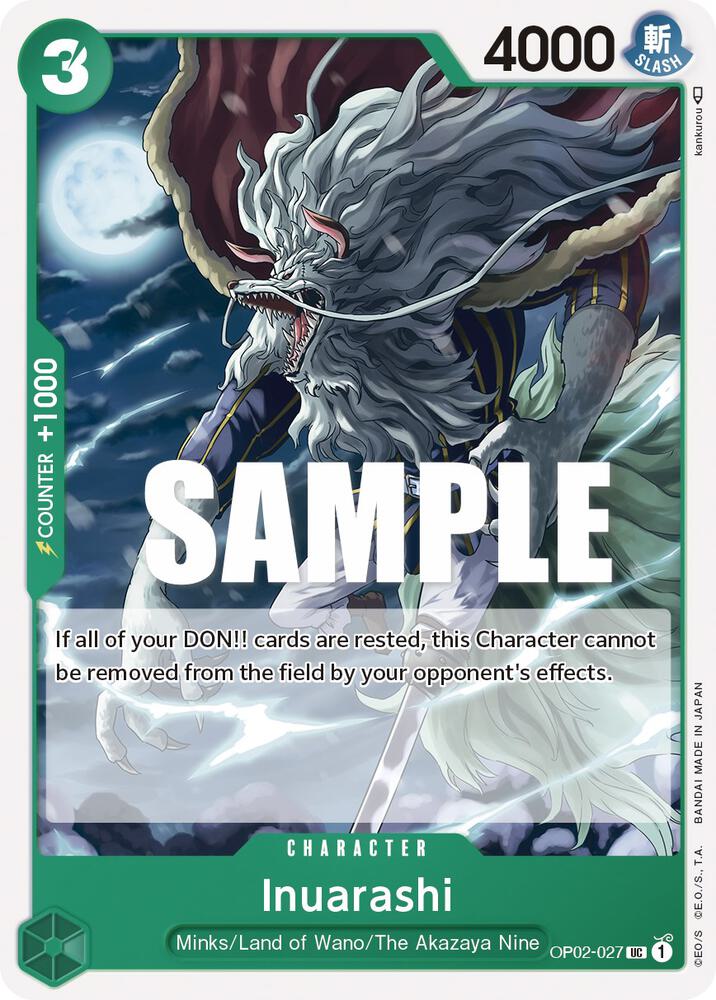 Inuarashi card artwork