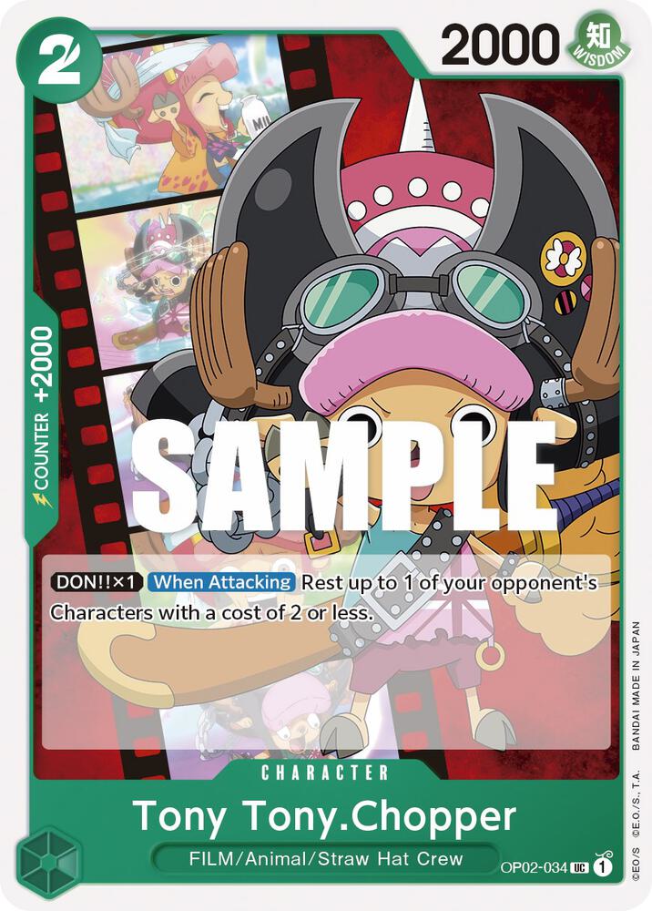 Tony Tony.Chopper card artwork