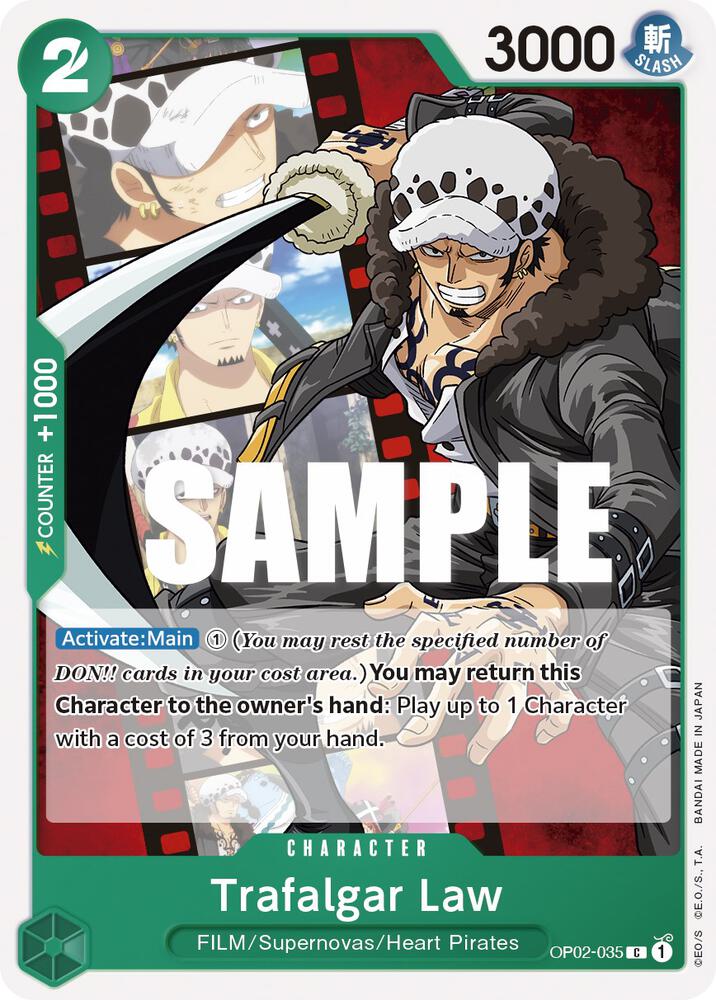 Trafalgar Law card artwork