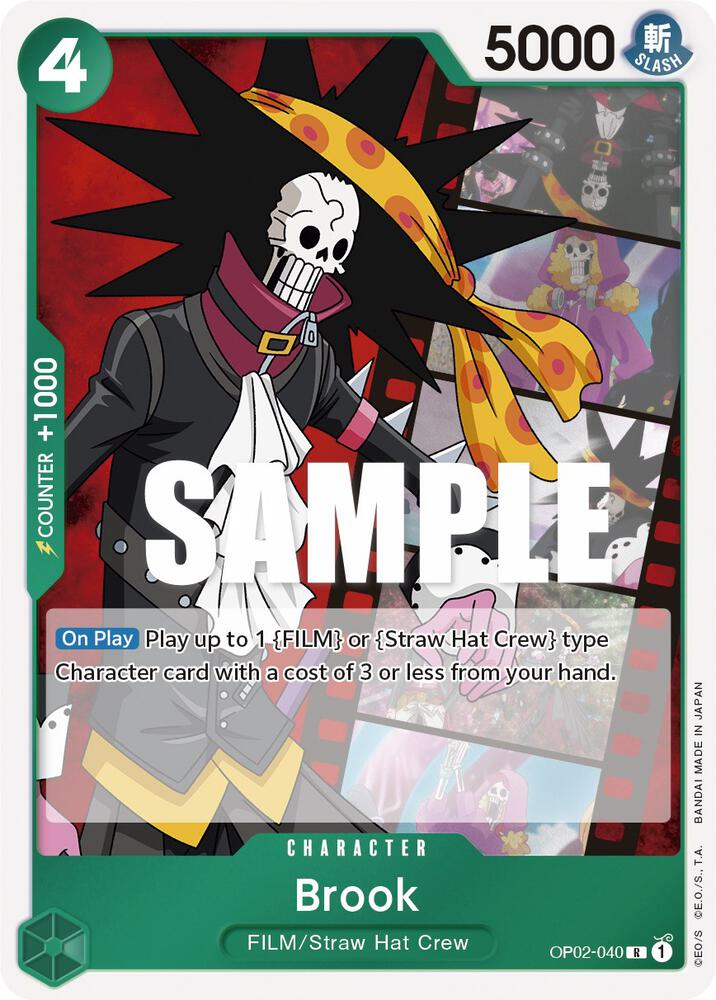 Brook card artwork