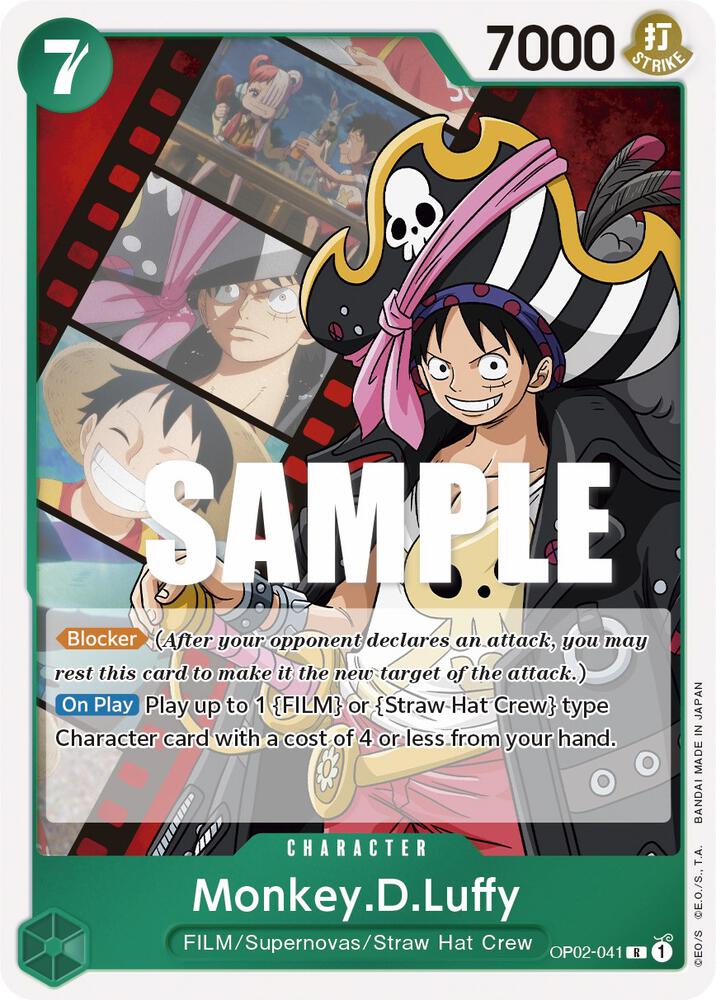 Monkey.D.Luffy (041) card artwork