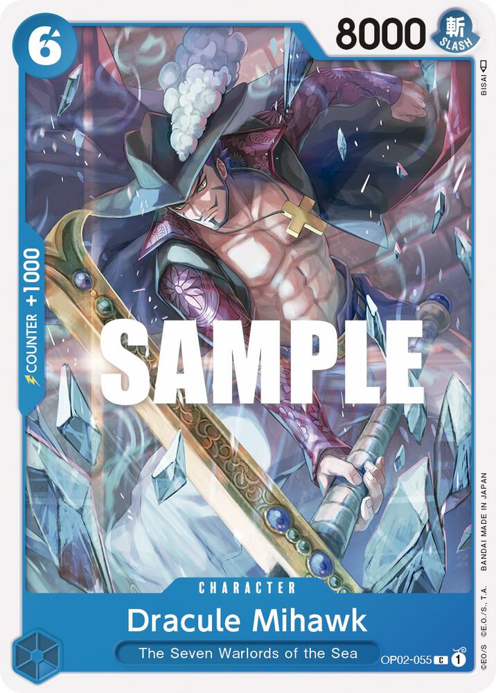 Dracule Mihawk card artwork