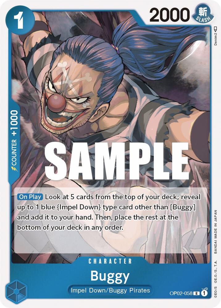 Buggy card artwork