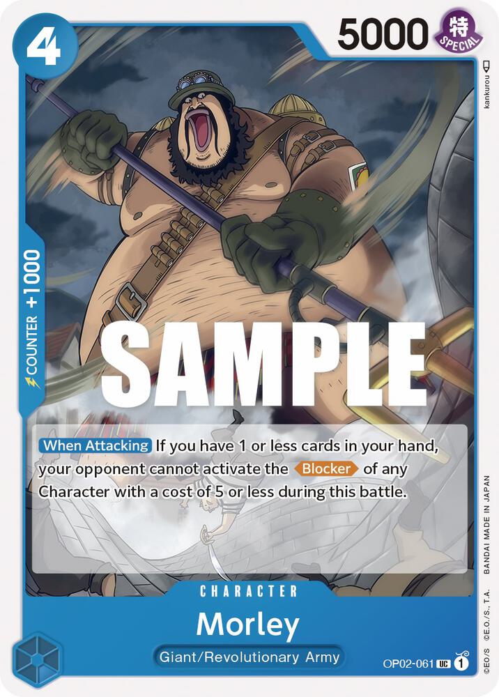 Morley card artwork