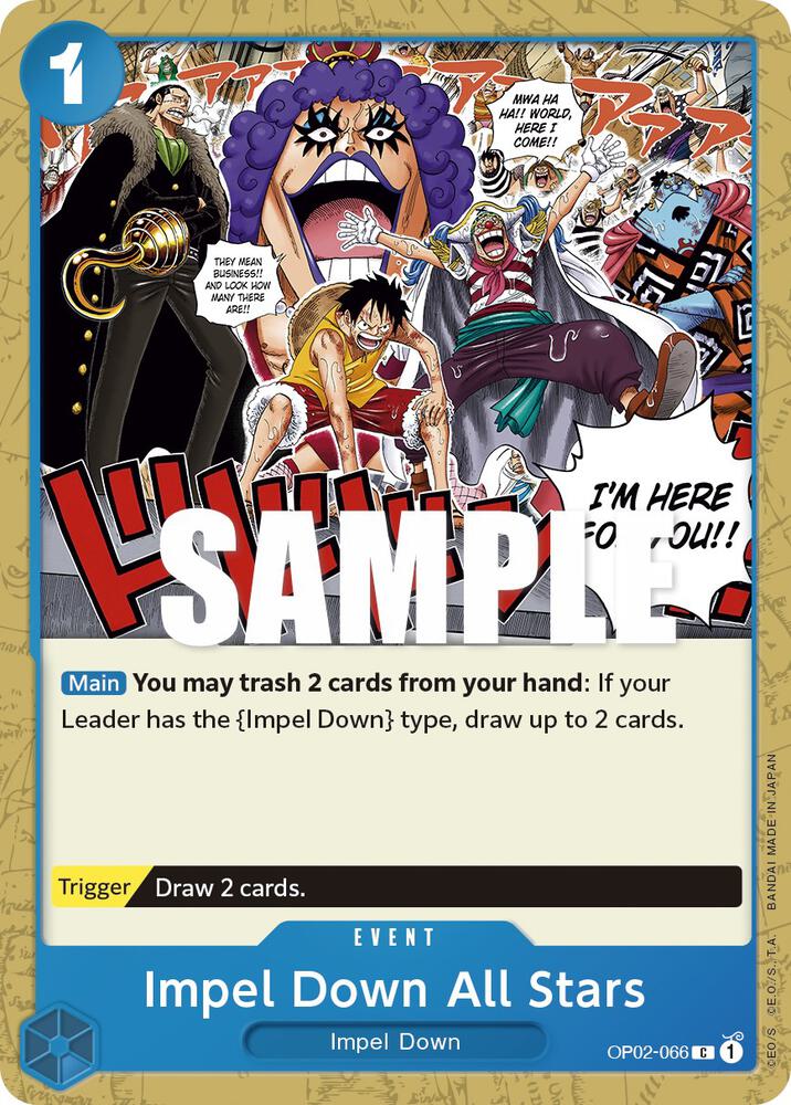 Impel Down All Stars card artwork
