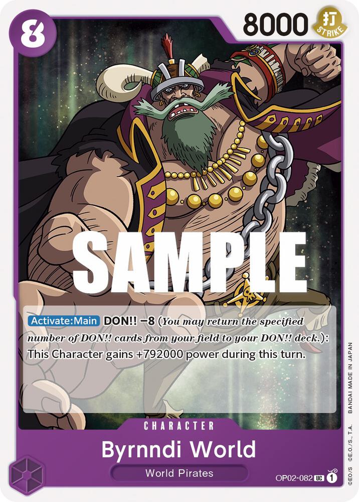 Byrnndi World card artwork
