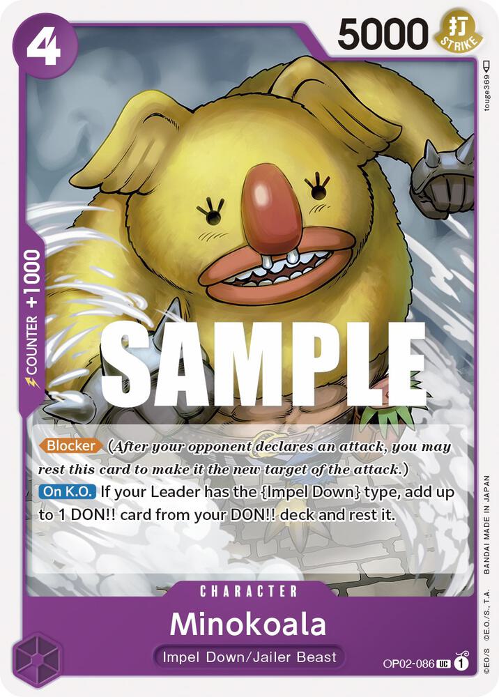 Minokoala card artwork