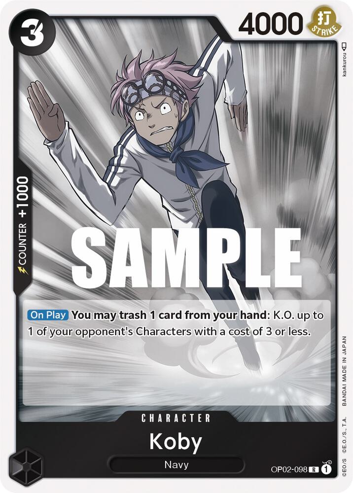 Koby card artwork