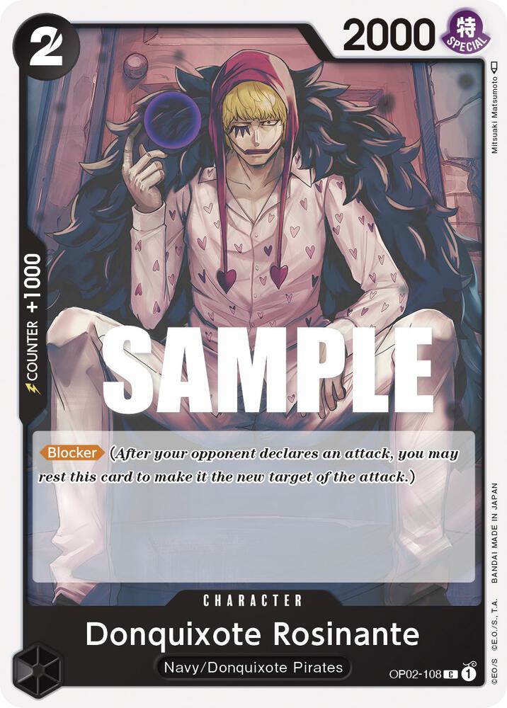 Donquixote Rosinante card artwork