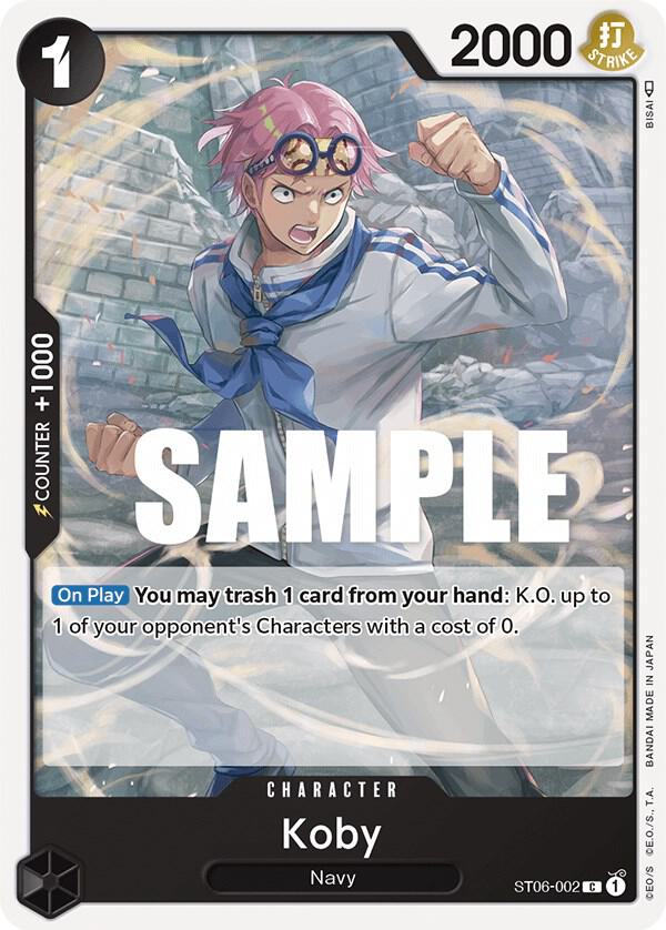 Koby card artwork