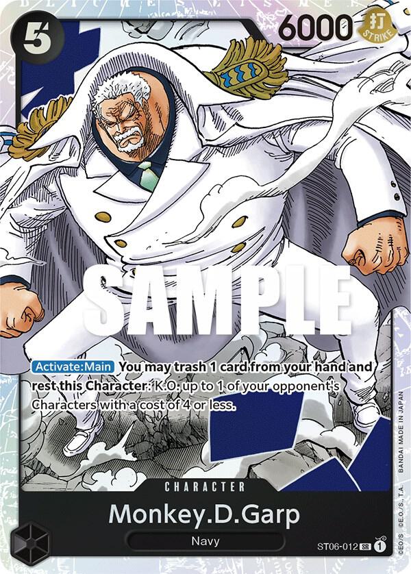 Monkey.D.Garp card artwork