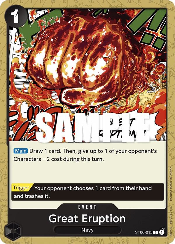 Great Eruption card artwork