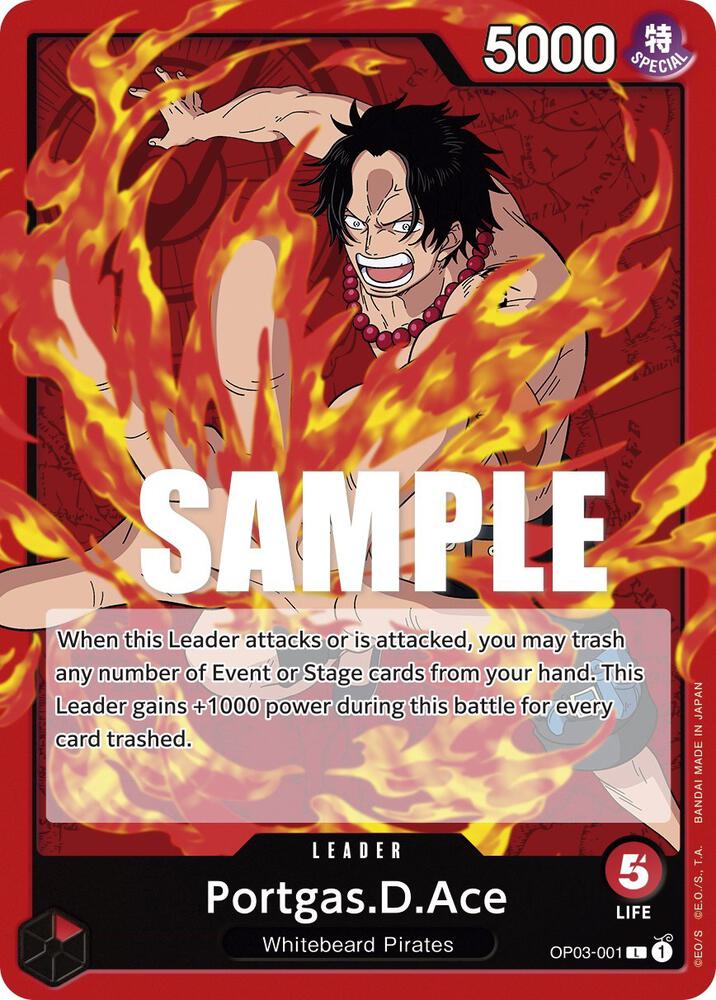 Portgas.D.Ace card artwork