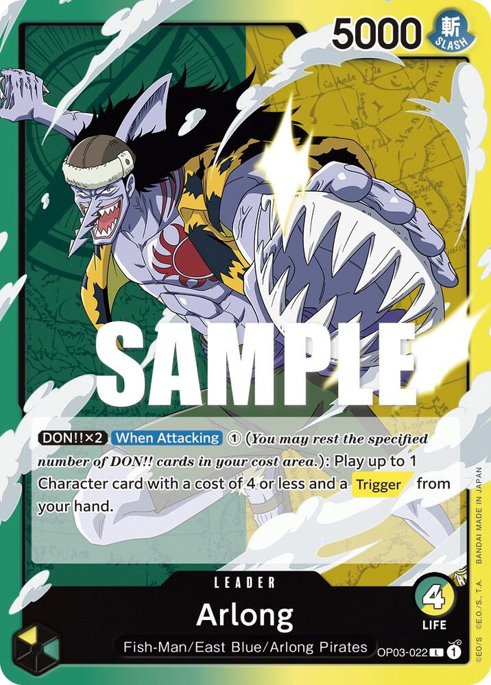 Arlong card artwork