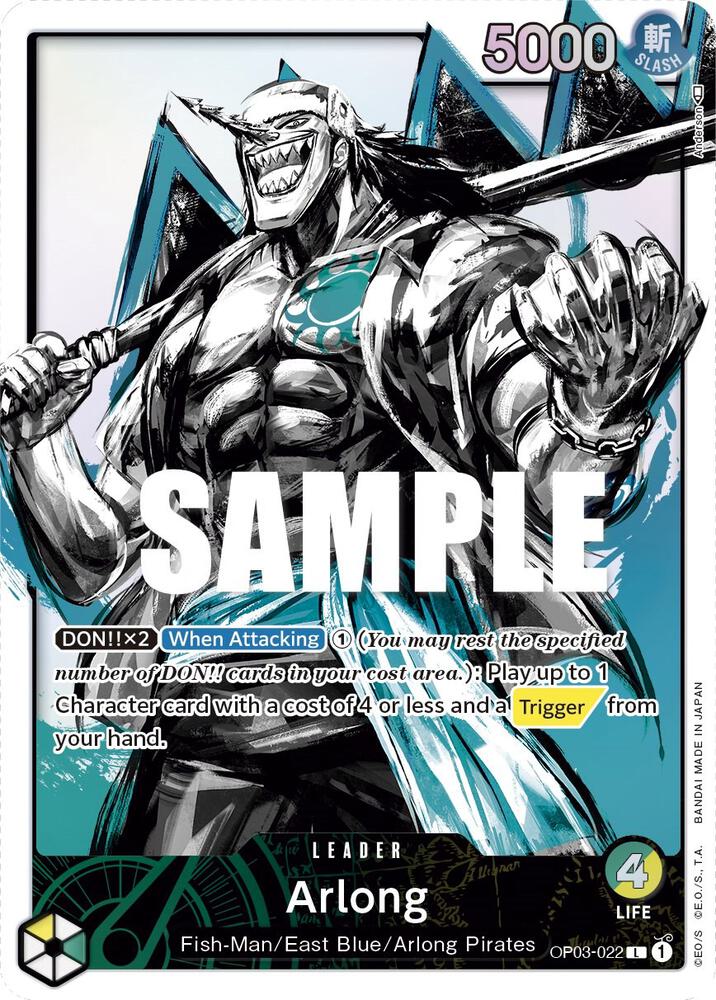 Arlong (Alternate Art) card artwork