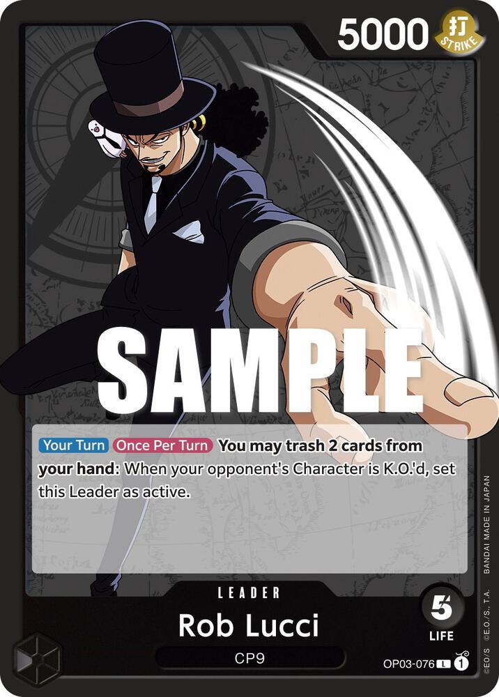 Rob Lucci (076) card artwork