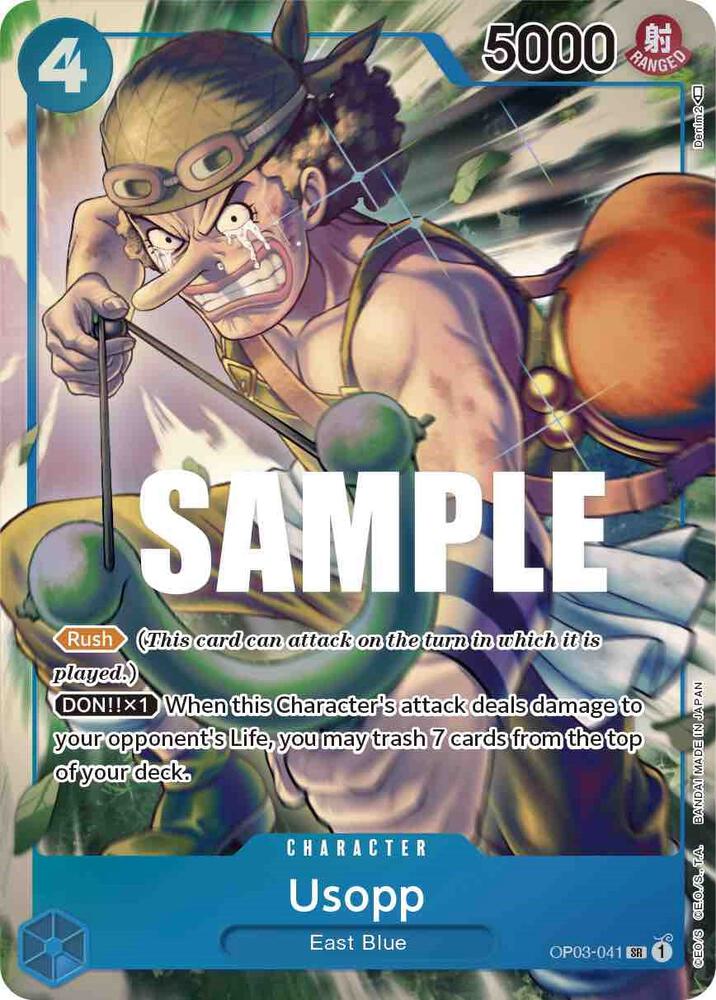 Usopp (Alternate Art) card artwork