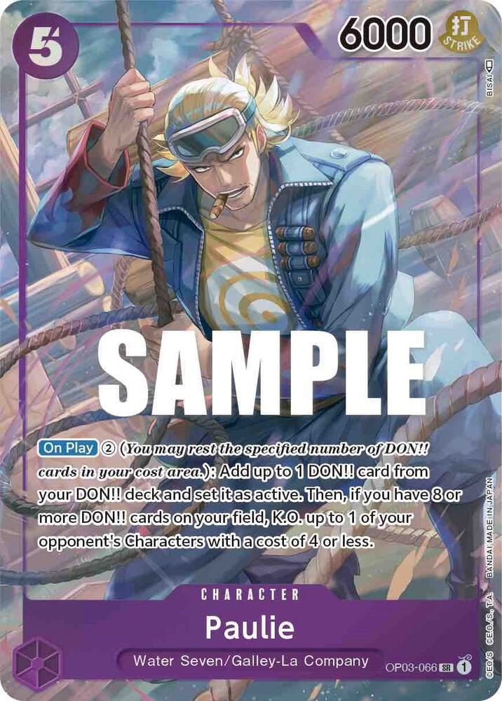 Paulie (Alternate Art) card artwork