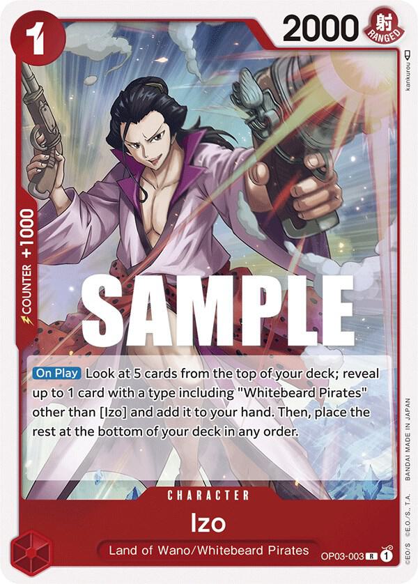 Izo card artwork