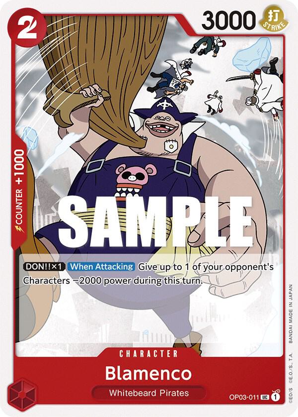 Blamenco card artwork