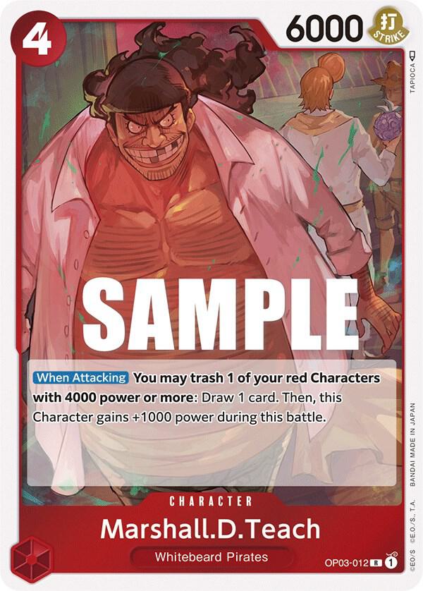 Marshall.D.Teach card artwork