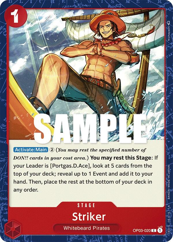 Striker card artwork