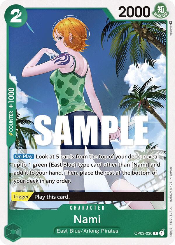 Nami (030) card artwork