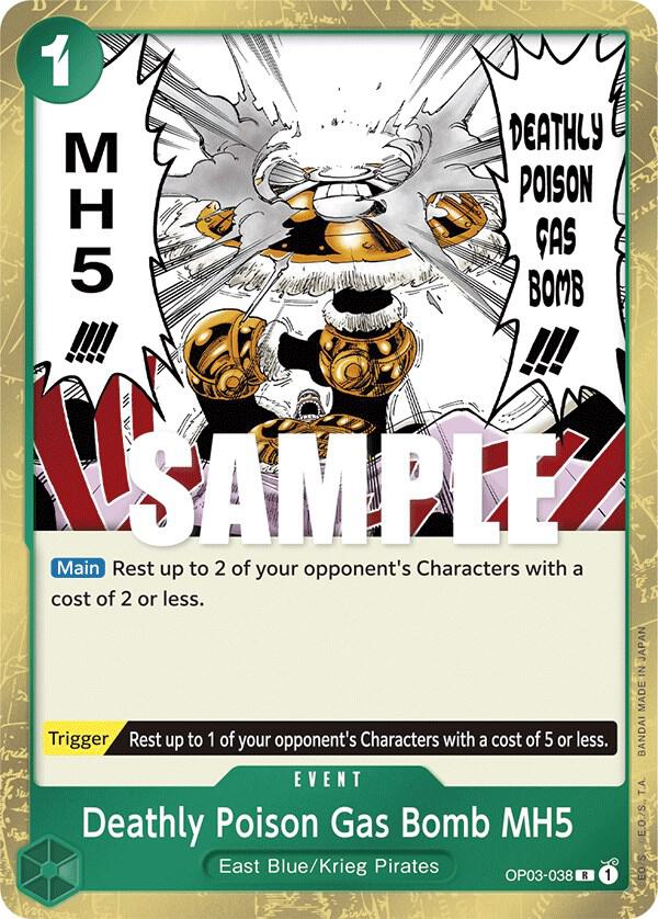Deathly Poison Gas Bomb MH5 card artwork