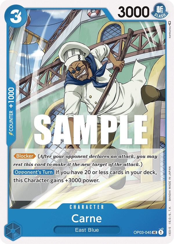 Carne card artwork