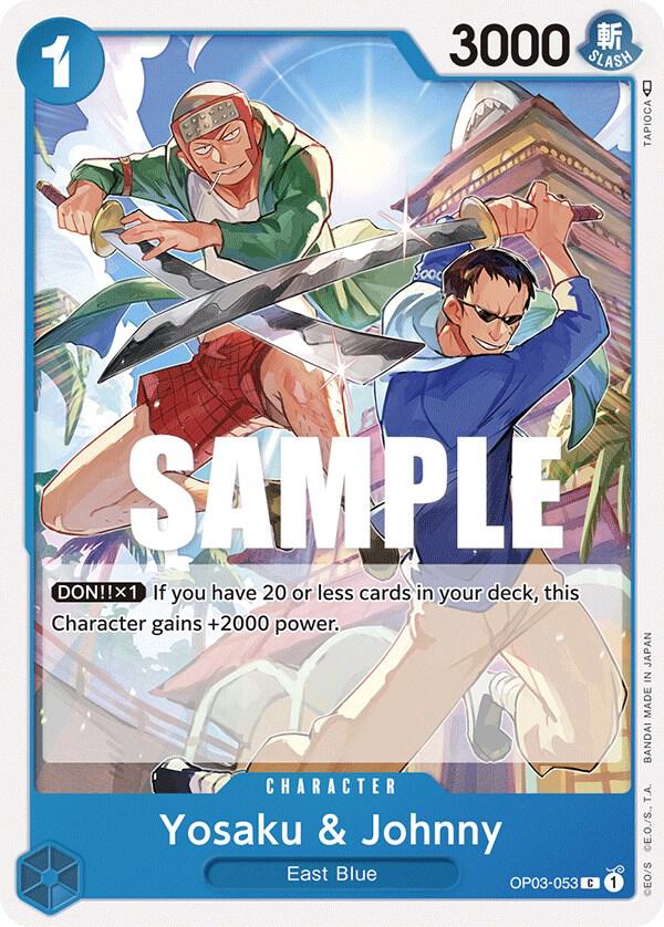 Yosaku & Johnny card artwork